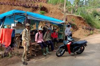 Polsek Tanjung sari Terus Mensosialisasikan Adaptasi Kebiasaan Baru (AKB)